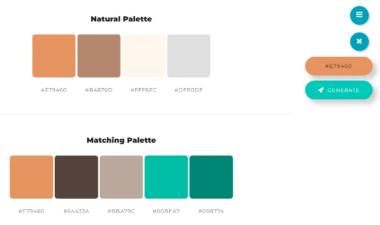ColorSpace 配色建議